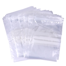 Plastic Bags: Resealable and Write On 203mm x 279mm - Pack of 100